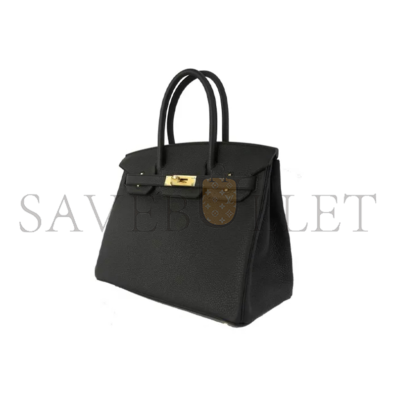 HERMES BIRKIN 30 TOGO GOLD HARDWARE H027633CC89 (30*22*16cm)